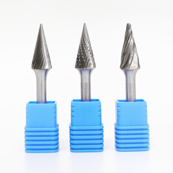 Carbure de tungstène rotatif en forme de F SF-5M à double coupe