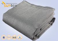 tissu à hautes températures de la fibre de verre 1200C pour des couvertures d'isolation, remplissage, ralentissement, couverture de soudure, rideau en feu