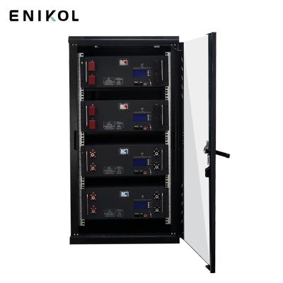 Armazenamento de energia Bateria LiFePo4 empilhável 48V 100ah 200ah Bateria de íons de lítio 24 Volt