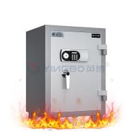Coffre-fort à l' argent pour bureau.