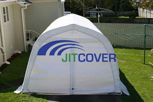 3.66m (12') Wide Light Model Single Car Carport, Portable Garage JIT-1219/1224/1228
