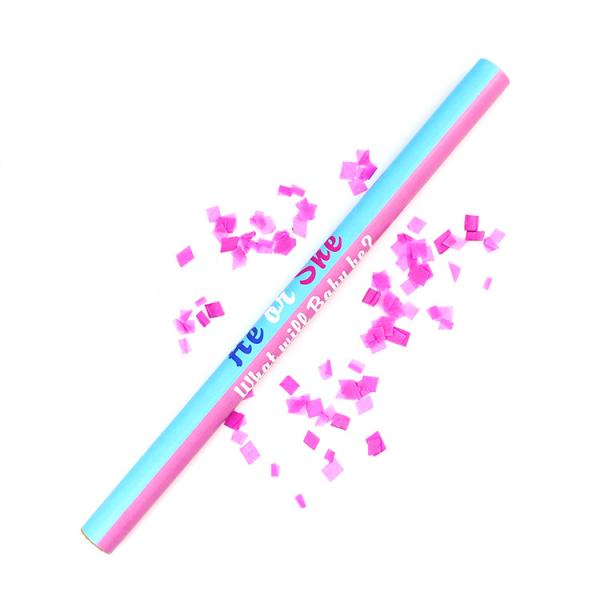 14 Inches Flame Retardant Gender Reveal Confetti Cannon