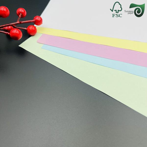 FSC Carbonless Copy Paper Sheets For Receipts Black Blue Image Options