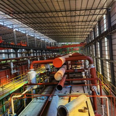 Steel Strip Hot Dip Galvanizing Line Manufacturer 0.5-1.5mm 400mm 70000TPY