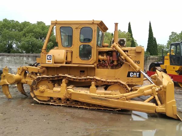 Used Cat D7G Bulldozer 180 HP 300L Fuel Capacity For Land Clearing