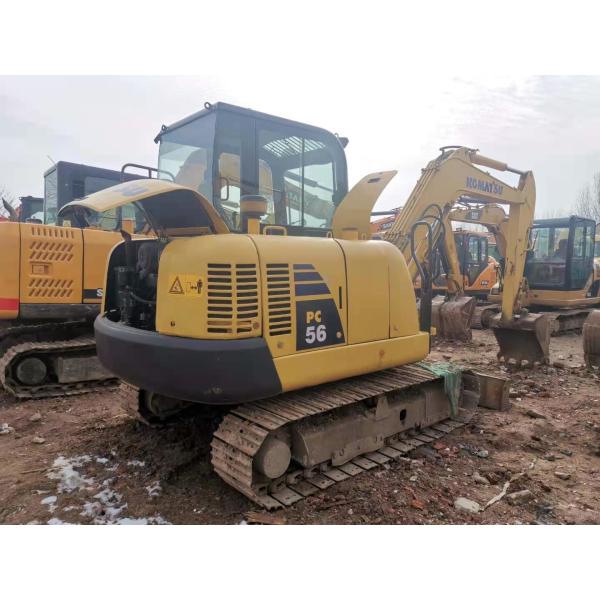 Hydraulic PC60-7 6T Japan Used Komatsu Mini Excavator