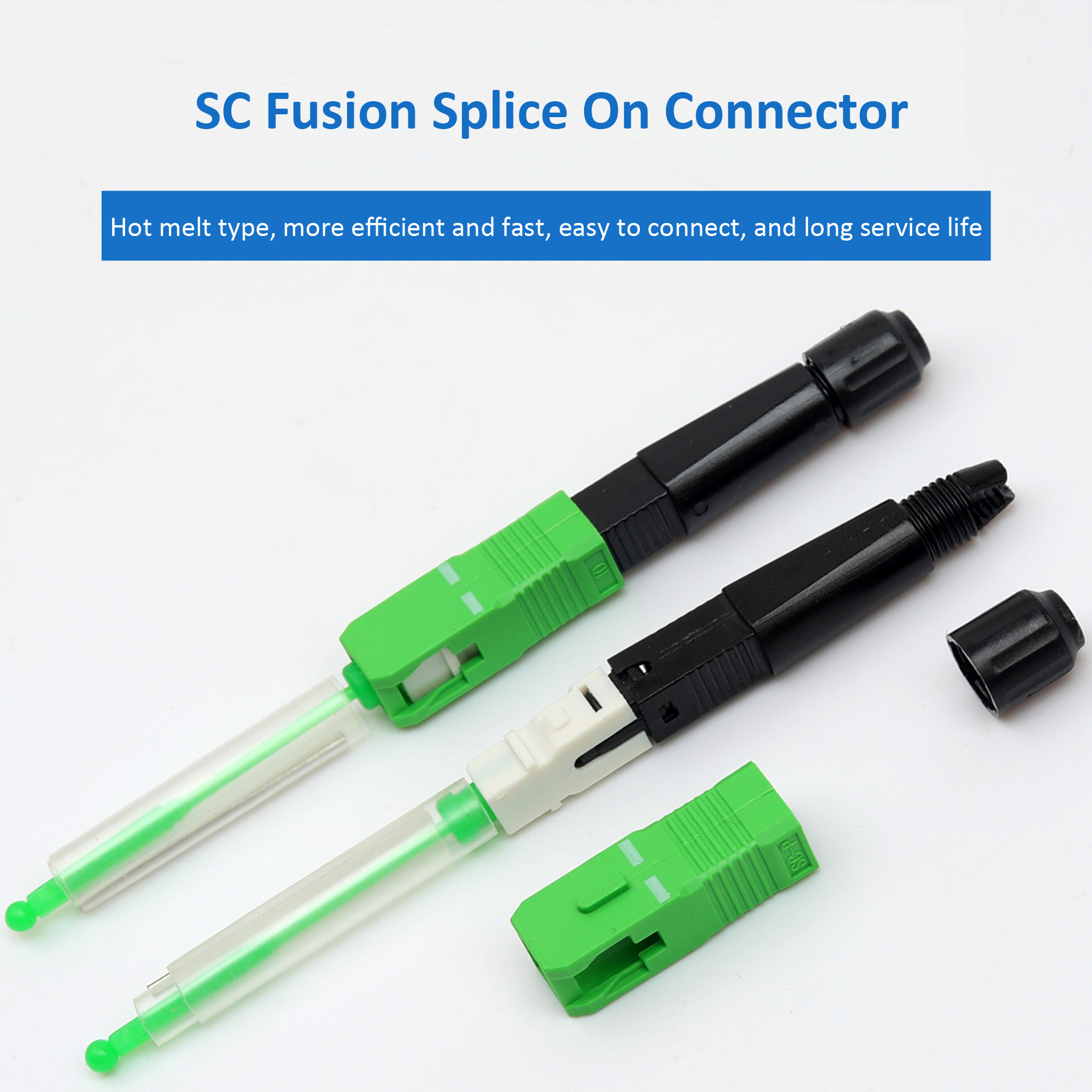 Поле SC FC FIC FTTH - installable разъем для машины Splicer сплавливания
