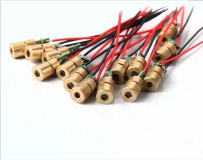 660nm Aluminum Anodized Diode Laser Module 2mw Dot Laser Module