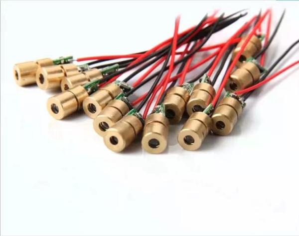 660nm Aluminum Anodized Diode Laser Module 2mw Dot Laser Module
