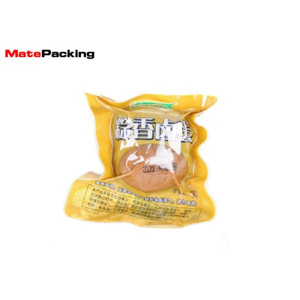 3 Side Sealed Vacuum Pack Storage Bags , High Barrier Vacuum Saver Bags With Tear Notch