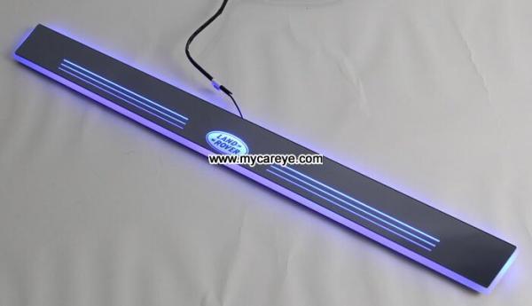 Range Rover car Led lights Moving door sill light Welcome Pedal sale