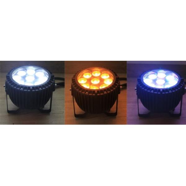 DMX512 RGBWA 9pcs * 12w Outdoor LED Par Wash High Brightness