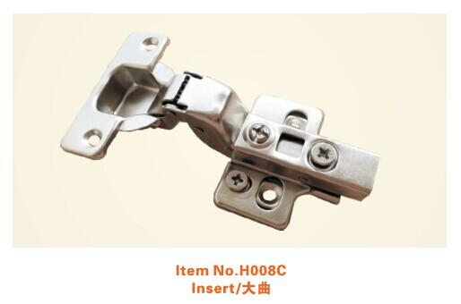 H008 Clip-on Hydraulic buffering hinge series(With Cam Adjustable)