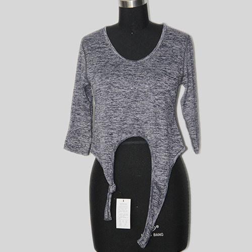 Slim Fit Womens Yoga Shirts , Quick Dry All Size Yoga Workout Shirts