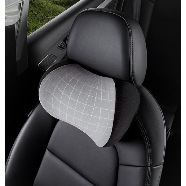 Oblong Memory Foam Backrest Cushion for Car or Office Ergonomic Lumbar Support Pillow