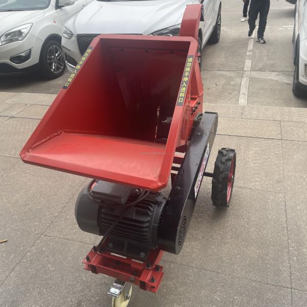 Multifunction Electric Tree Branch Shredder for Crushing Rice Poles and Fruit Trees