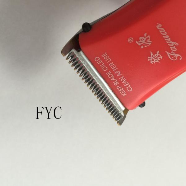 Red Home Rechargeable Hair Clippers , Professional Rechargeable Hair Trimmer