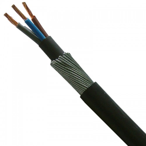 6mm 3 Core Steel Wire Armoured SWA Cable Copper Cu XLPE PVC SWA PVC 0.6/1kV BS 5467, IEC/EN 60502-1, IEC/EN 60228