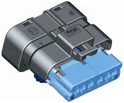 Nylon FCI Automotive Connectors 3 Pin Housing 211PC062S1149 Easy Installation