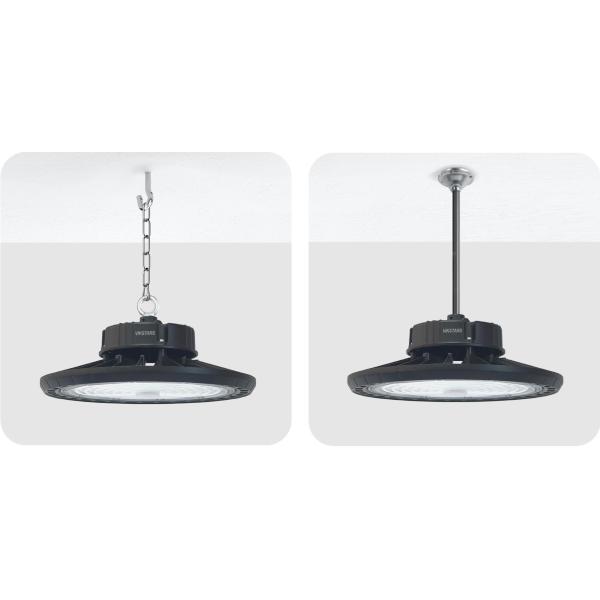 185-240Vac Prix bon marché UFO haute baie lumières 100W 150W 200W 2 ans de garantie pilote de bonne qualité