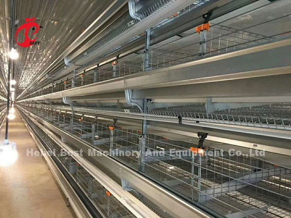 Клетка Эмили цыпленка слоя системы клетки слоя птицы электрического контроля стальная