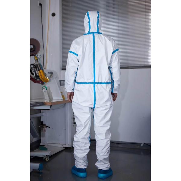 CE Medical Isolation Clothing Sterilized High Filtration Capacity XS-XXL