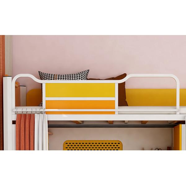 Мебель для гостиниц Металлическая одноместная студенческая двухместная студенческая железная спальня с шкафом и столом