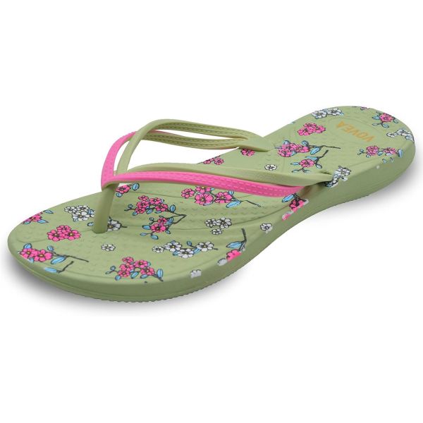 Double Uppers Femmes Sandals d'été Fitflop avec semelles imprimées en PVC injectées