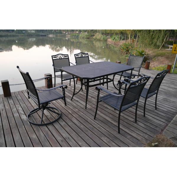 garden furniture cast aluminum set-9802