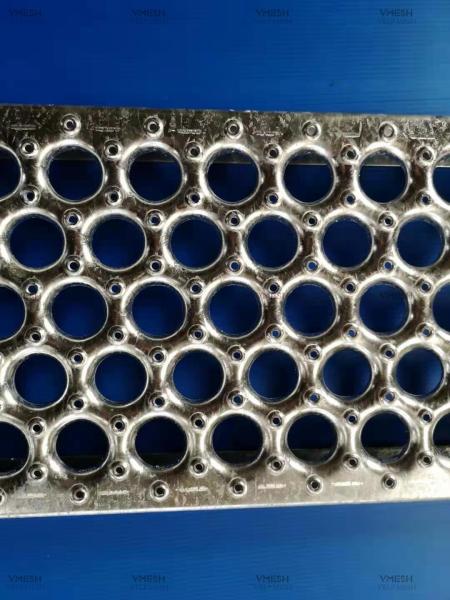 Diamond Hole Grip Strut Safety Grating Aluminum Plate 300-600mm
