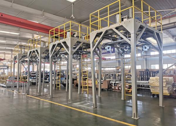 1000kg Bag Jumbo Bagging Machine With Automatic Bag Loading Platform
