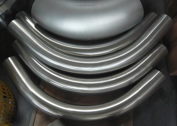 DN150 7.11mm TP316 Stainless Steel Weld Fittings 90 Elbows For Pipelines Changing Direction