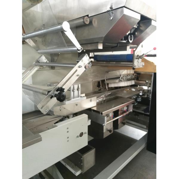 Bread, Chocolate, Biscuit Packing Machine / 50-60Hz Snack Food Packaging Equipment