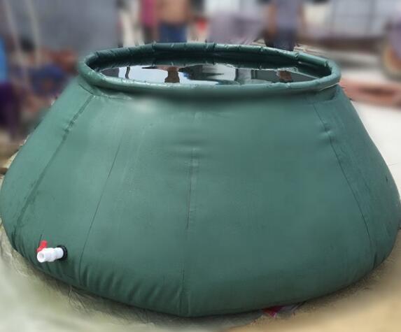 Forma de Cebola 4500L PVC Tarpaulin Tanque de Água dobrável Tanques de Água Portáteis Tanque de Água