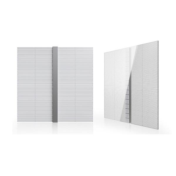p3 glass wall transparent screen EXCEL LED
