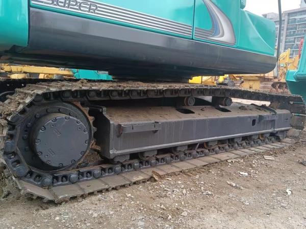 Low Hours Blue Custom Kobelco Excavator 14 Ton 0.57m3 Bucket Capacity