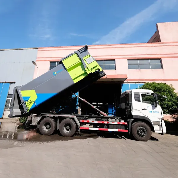 3.5T Capacity Electric Powered Mobile Garbage Compactor Truck CE Certified Waste Compaction Vehicle