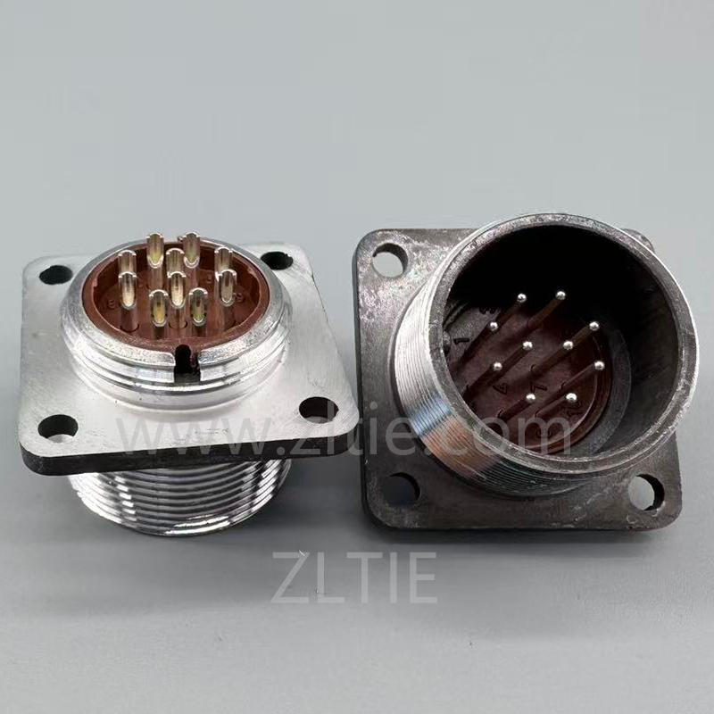 2PM-22 Series 10Pin Male Panel Socket – 2РМТ22Б10Ш1В1В