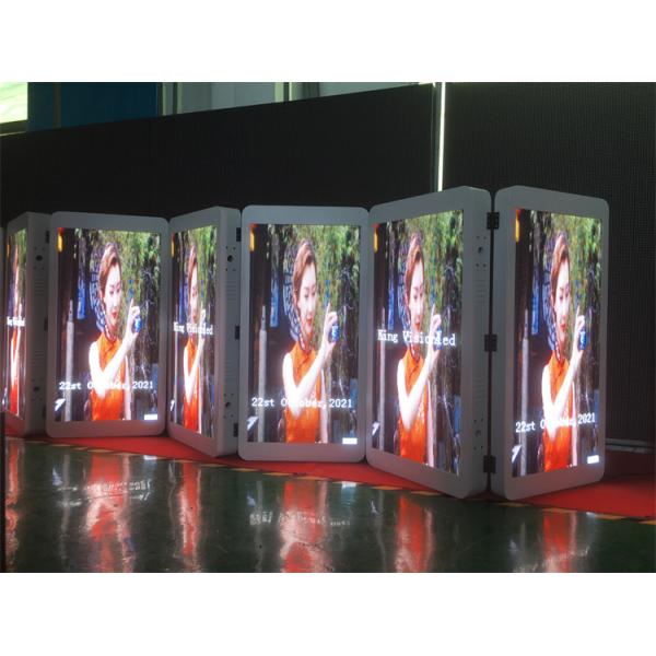 P3 P3.33 P4 Smart Outdoor Led Poster Display Light Pole Street Wifi 3g USB 480x1440