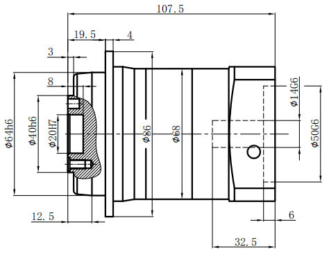 IP65 3 Phase 48V 400w 50:1 2500ppr Brake Brushless Micro Planetary Gear Motor