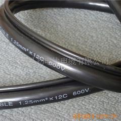 Flexible Round Traveling Control Cable for cranes or other appliances RVV(2G)12Cx1.5SQMM in black color
