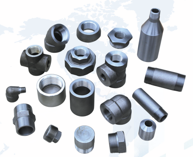 Локоть ASME B16.11 A105 3000 Lbs гнезда сваривая продетый нитку штуцер кованой стали