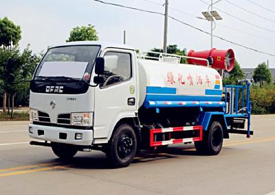 Caminhão do Bowser da água de 5Ton Dongfeng 4 * 2 com pulverizador, caminhão da queda de poeira do pulverizador de 5000 litros