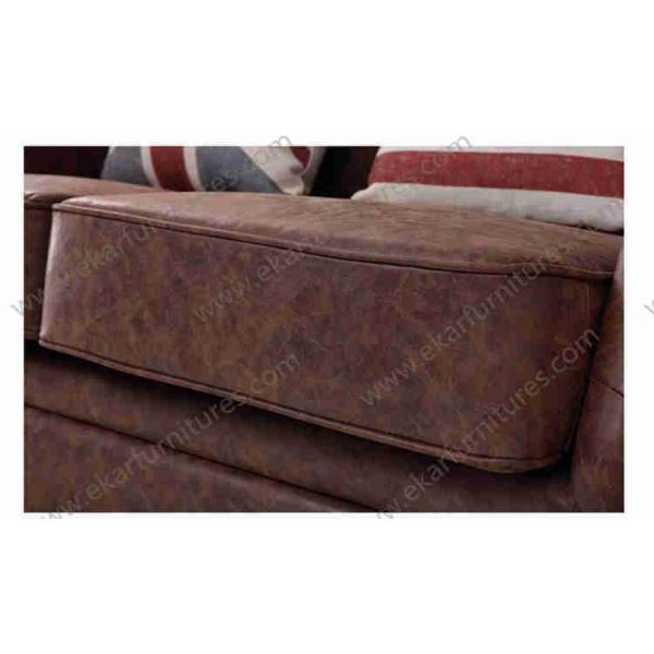 China Furniture Export European and American Style Leather Sofa W-ND2610#
