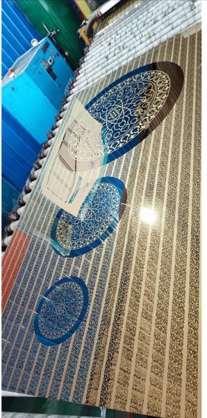 Customized Design Elevator Door Pattern Stainless Steel Etched Sheet