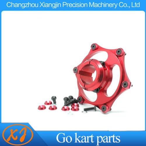 Aluminum 7075T6 Go-Kart Sprocket Carrier With Sprocket 219 Go kart Spare parts  OEM Go kart parts