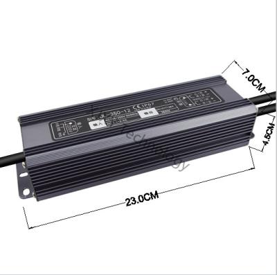 29A 350W 12V Waterproof LED Driver IP67 Light Strips Wall Light LED Transformer