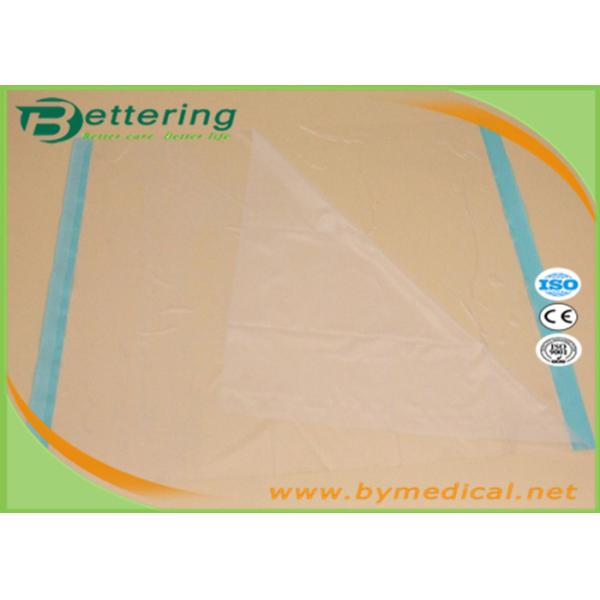 Surgical Polyurethane Film Dressing , Adhesive Incise Drape Operation Drape Film