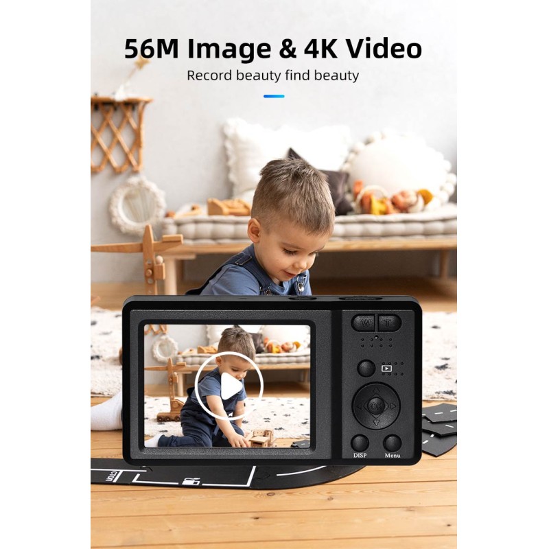Video Cameras Vlogging Camera 4K Professional Digital Handy Camcorder for Youtube