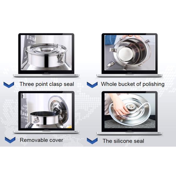 консервная банка молока хранения зерна доя машины SUS304 коровы хранения оливкового масла 30L